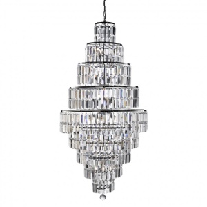 Lustra cristal casa scarii design LUX Empire 13L 1500CC SRT