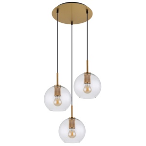 Lustra cu 3 pendule design modern ADARA 15462H1 GL 97486 universul-luminii.ro