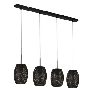 Lustra cu 3 pendule design modern Laser Cut Metal 111066 universul-luminii.ro