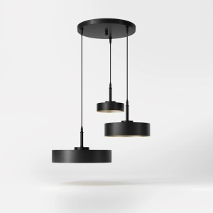 Lustra cu 3 pendule din alama Elegant Design