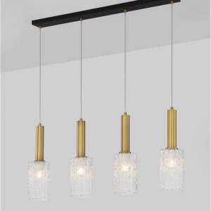 Lustra cu 4 pendule design modern Certa 228696 universul-luminii.ro