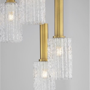 Lustra cu 5 pendule design modern Certa 228686 universul-luminii.ro