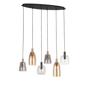 Lustra cu 6 pendule design modern Divine 136956 universul-luminii.ro