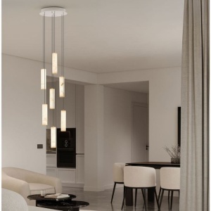 Lustra cu 7 Pendule din alabastru DILETTO