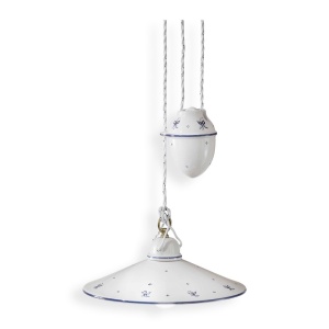 Lustra cu inaltime reglabila design clasic realizata manual ASTI 30cm - Img 1