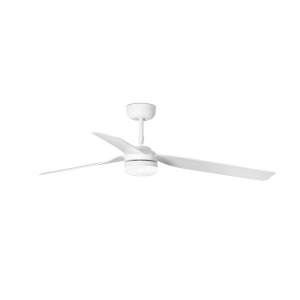 Lustra cu Ventilator si telecomanda PUNT M LED alb