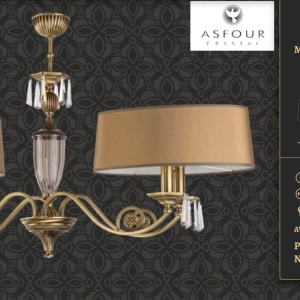 Lustra design clasic cristal Asfour Monza - Img 2