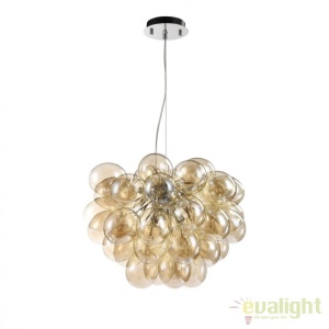 Lustra design deosebit diam. 60cm Balbo chihlimbar MYMOD112-08-G - Img 1