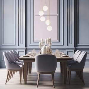 Lustra design modern cu 5 pendule Paloma 145806 universul-luminii.ro
