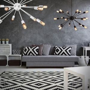 Lustra design RETRO ORBIT White 55066 universul-luminii.ro