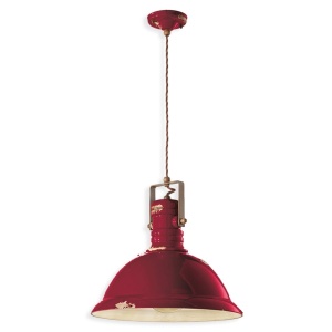 Lustra design retro realizata manual din ceramica INDUSTRIAL 216806 universul-luminii.ro