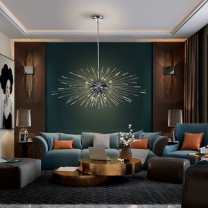 Lustra design ultra-modern Evasion crom SV-381628 75126 universul-luminii.ro