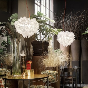 Lustra design unicat realizat manual Veli Frunze M, 45cm 214586 universul-luminii.ro