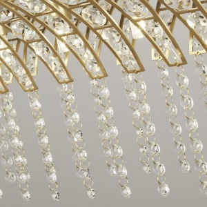 Lustra eleganta decorata cu cristale Gemma 8Lt 134676 universul-luminii.ro