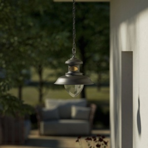 Lustra exterior IP44 realizata manual din alama Amalfi - Img 14