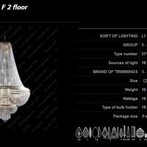 Lustra Imperial cristal Bohemia diametru 120cm 42716 universul-luminii.ro