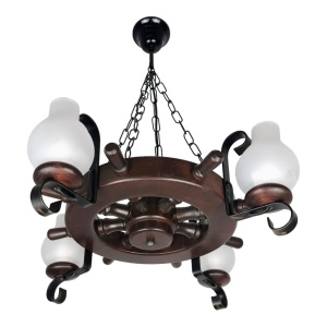Lustra in stil marinaresc fabricata manual din lemn Timona WOOD-TI-SP4 231666 universul-luminii.ro