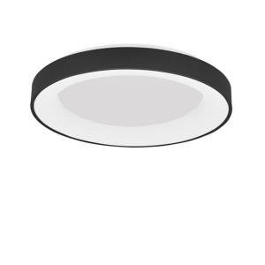 Lustra LED aplicata controlata wireless prin smartphone Rando Smart neagra - Img 1