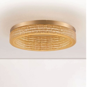 Lustra LED aplicata deosebita design modern KLEPSIDRA, 61cm - Img 5