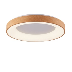 Lustra LED aplicata design slim circular SANTANA TOP 38 3000K WO - Img 1