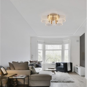 Lustra LED aplicata design ultra-modern GATLIN 28W - Img 1