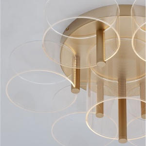 Lustra LED aplicata design ultra-modern GATLIN 41W - Img 6