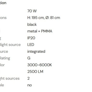 Lustra LED cu telecomanda design circular Qled - Img 6