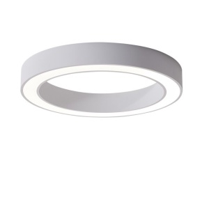 Lustra LED cu telecomanda design slim circular MARCO TOP 100 CCT WH