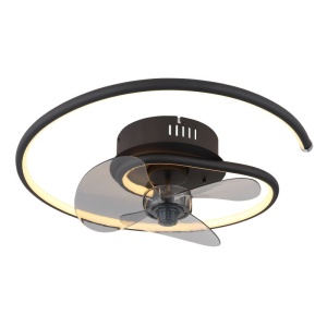Lustra LED cu ventilator si telecomanda KOREN 03660 GL 247046 universul-luminii.ro