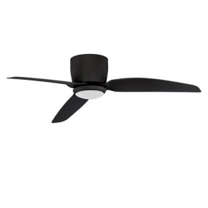 Lustra LED cu ventilator si telecomanda VOLGA negru