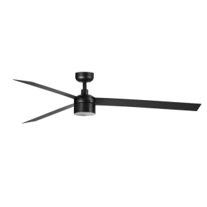 Lustra LED cu Ventilator tavan si telecomanda CRUISER TEK XL negru 2700K