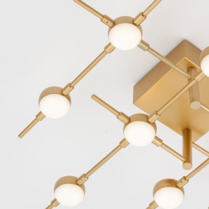 Lustra LED deosebita, design modern ATOMO - Img 3
