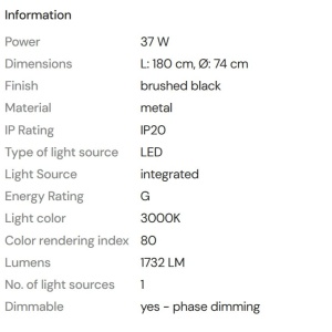 Lustra LED design circular Cayenne 80cm - Img 5