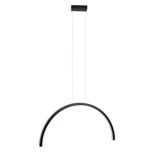 Lustra LED design decorativ modern Trio Arc I Matt Black