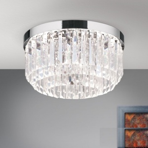 Lustra LED design LUX PRISM 35cm, chrome 197326 universul-luminii.ro