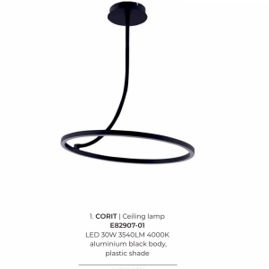 Lustra LED design minimalist CORIT - Img 2