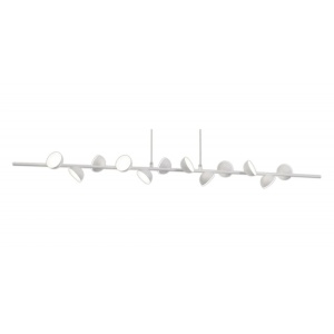 Lustra LED design modern ADN alb Line 219456 universul-luminii.ro