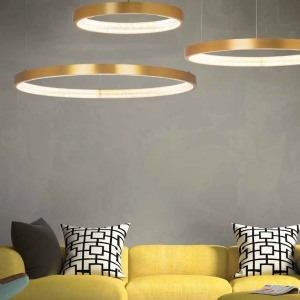 Lustra LED design modern circular ROTUNDA 80cm - Img 4