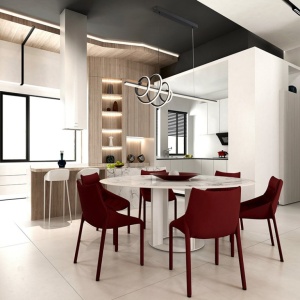 Lustra LED design modern Tornado 231586 universul-luminii.ro