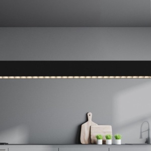 Lustra LED design tehnic Points negru 119966 universul-luminii.ro