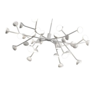 Lustra LED dimabil design modern ADN alb Large 132086 universul-luminii.ro