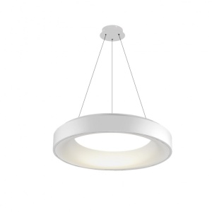 Lustra LED dimabila cu telecomanda SOVANA 45 alba ZZ AZ3436