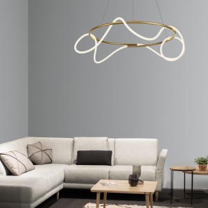 Lustra LED dimabila, design deosebit TIRIAC - Img 3