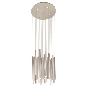 Lustra LED dimabila design Premium Class Quality ORGANIC CHROM