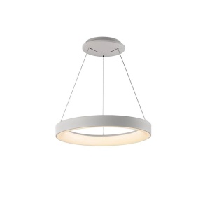 Lustra LED inteligenta design circular NISEKO II White 38cm