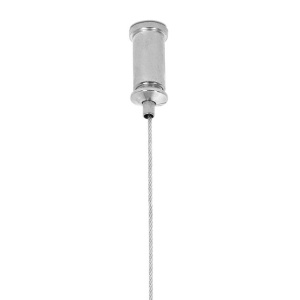 Lustra LED moderna design deosebit CHARMES 160B crom - Img 6