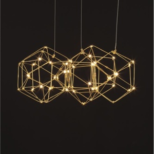 Lustra LED moderna design deosebit NEBULA 47cm - Img 7