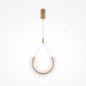 Lustra LED, pendul design modern Maya auriu - Img 4