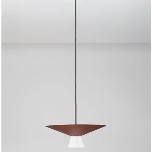 Lustra LED suspendata BARIS Rust Brown 38cm - Img 3