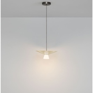 Lustra LED suspendata BARIS White Tea 38cm - Img 5